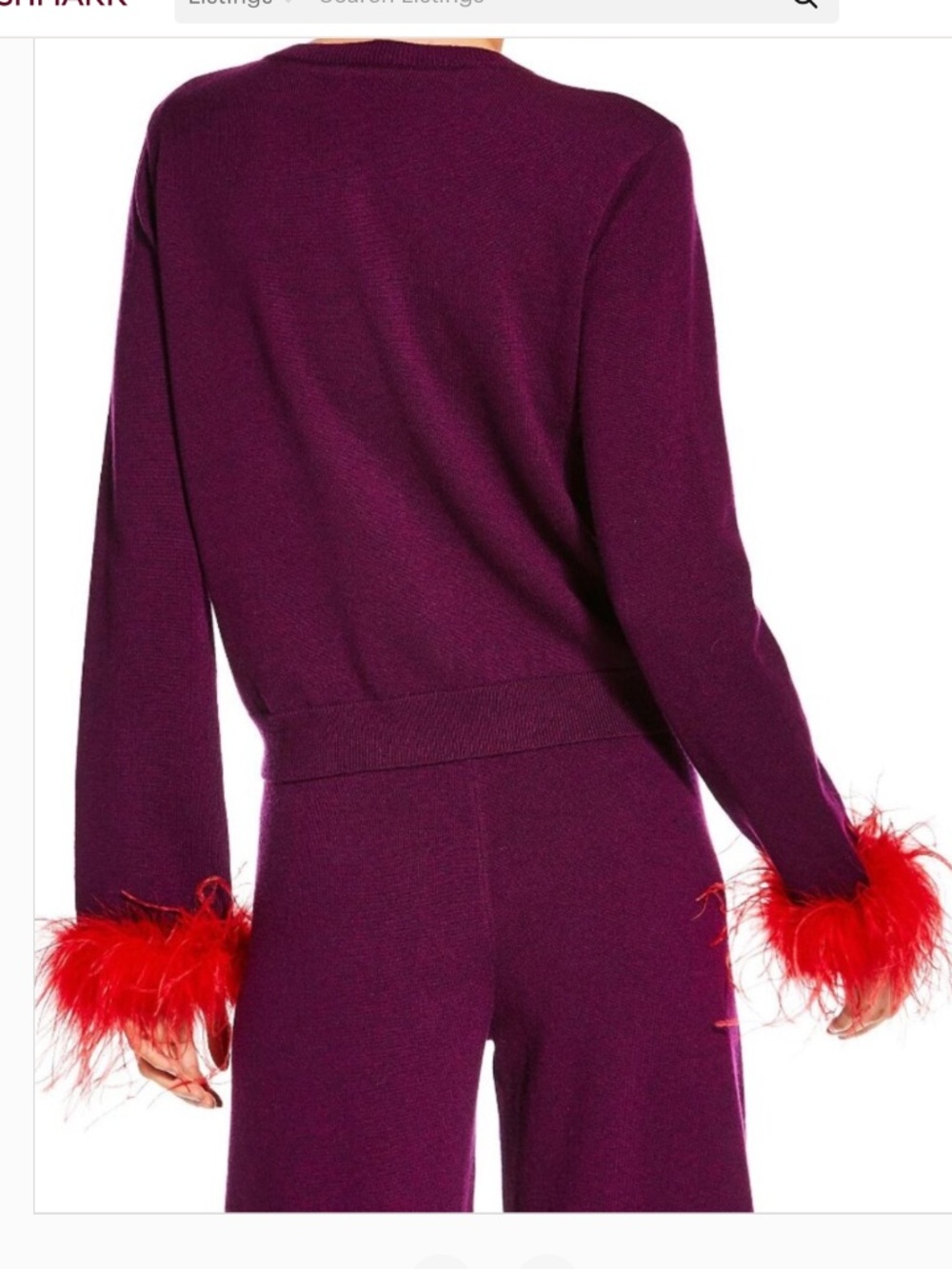 Antonio Melani x The Nat Note potion lele cardigan chula wool blend pants Large - Picture 2 of 12